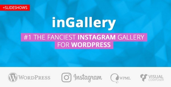 inGallery is a great Instagram feed, photo, and video WordPress plugin.