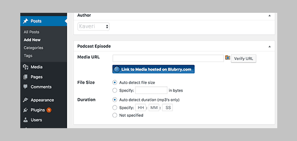 WordPress Podcasting - Learn how to add your first Podcast in WordPress.