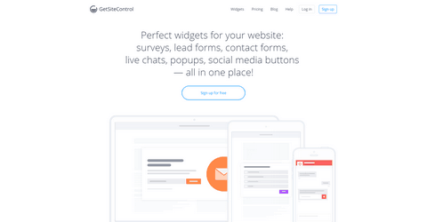 GetSiteControl - Perfect widgets for your website. 