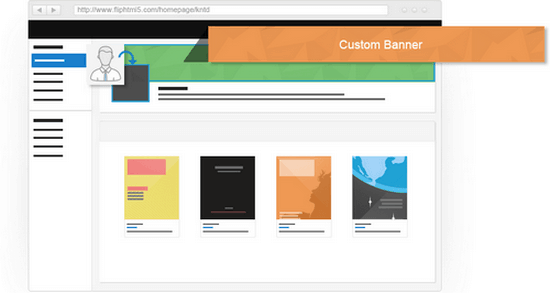 FlipHTML5 offers a lot of publishing features.