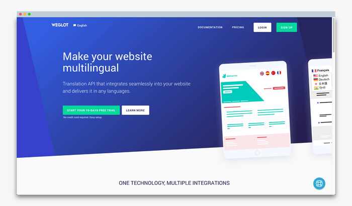 Weglot offering automatic translations with human editing, making setup easy and efficient.