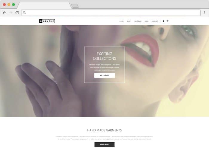 Blanche is a WordPress theme with clean and professional design. 