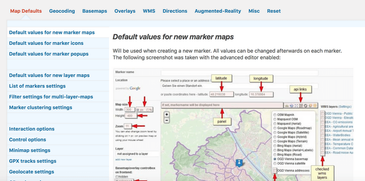 Leaflet Maps Marker includes an array of features.