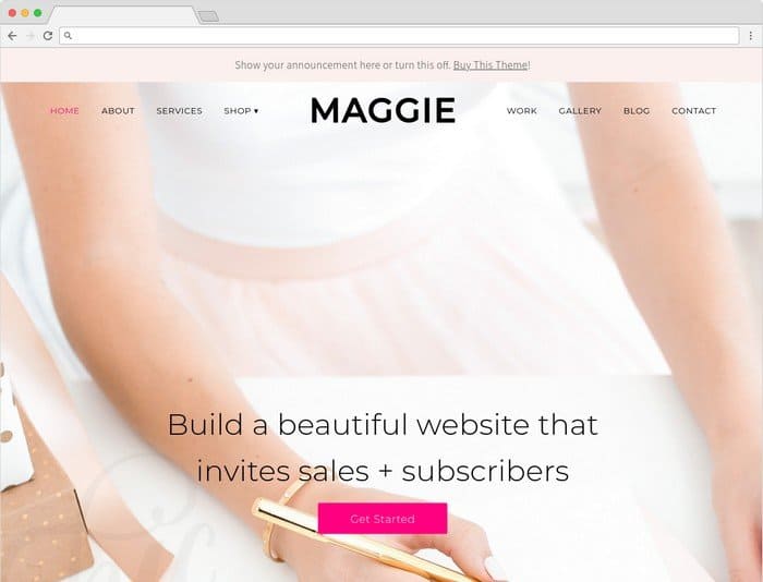  Maggie is a powerful, and purposeful WordPress theme.