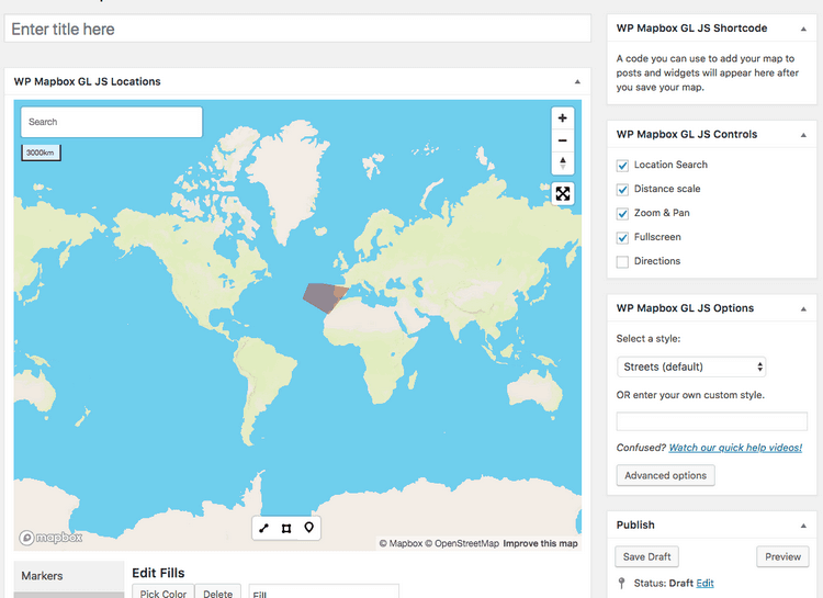 WP Mapbox GL JS Maps is a plugin that take advantage of the new Mapbox maps. 