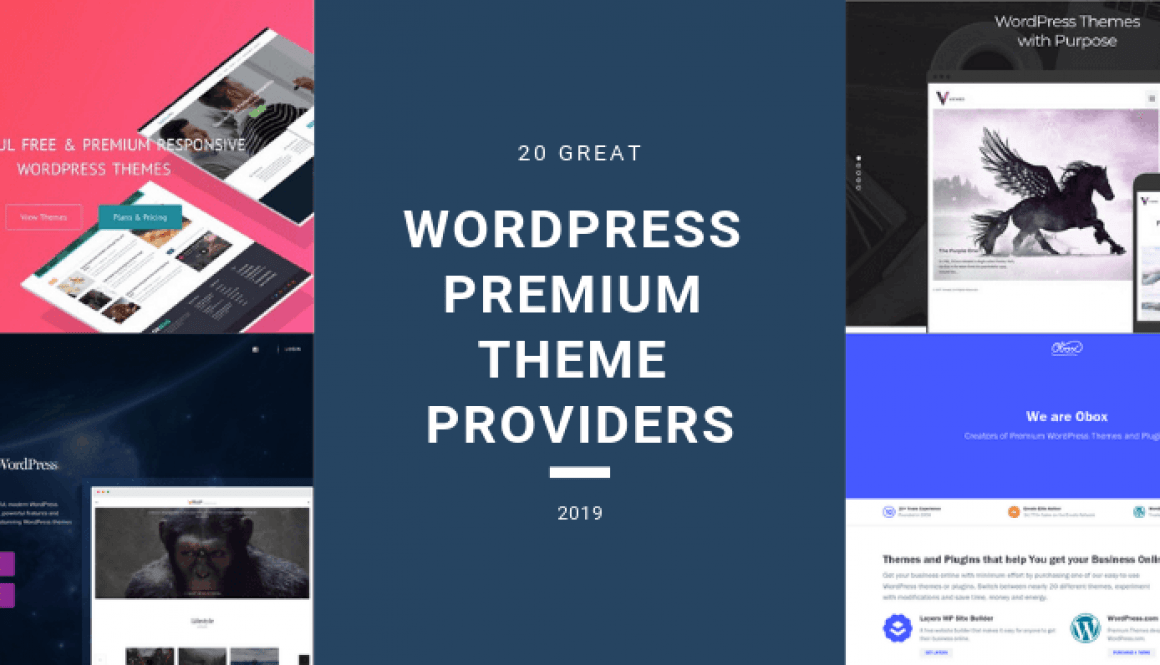 WordPress Premium Theme Providers