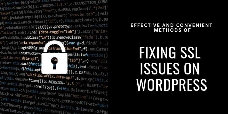 Methods of Fixing SSL Issues on WordPress