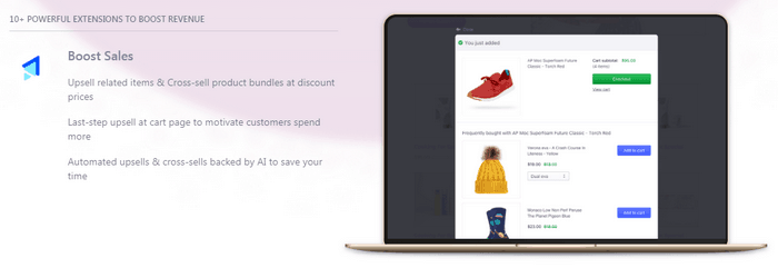 With Beeketing for WooCommerce you can integrate several WooCommerce marketing tools.