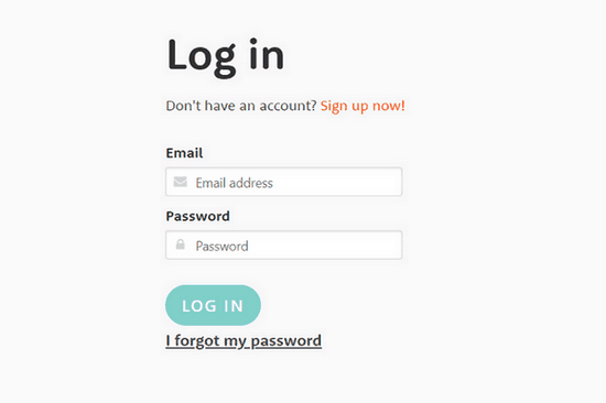 Enter your details to log in.