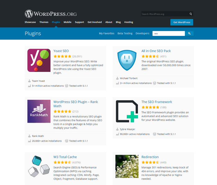 WordPress is rich in plugins.