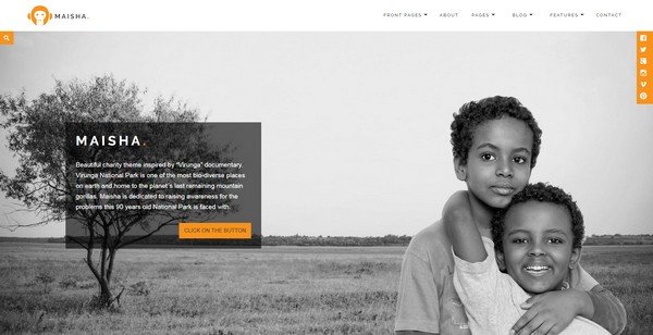 Maisha is Anariel Design's best-selling WordPress theme