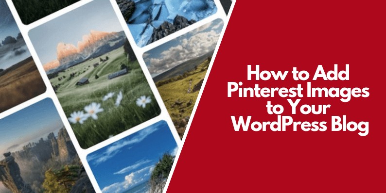 Add Pinterest Images to Your WordPress Blog.