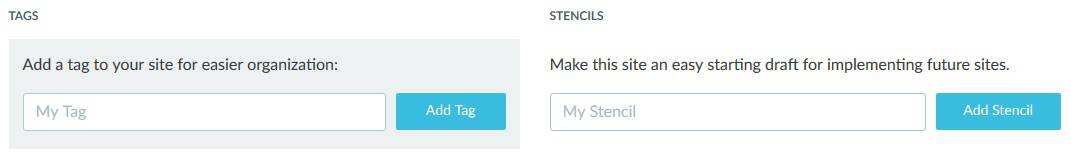 Create tags and stencils to make your work easier in the future