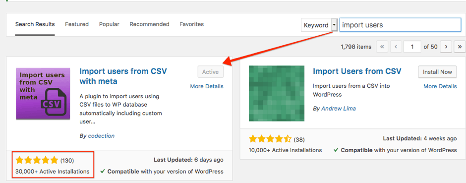 Import Users From CSV