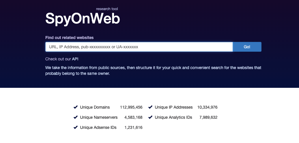 SpyOnWeb