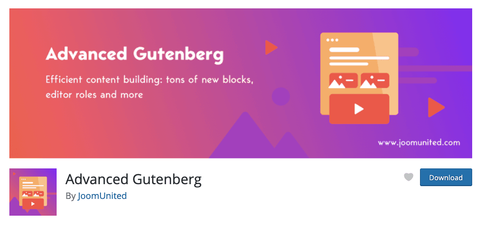 Advanced Gutenberg