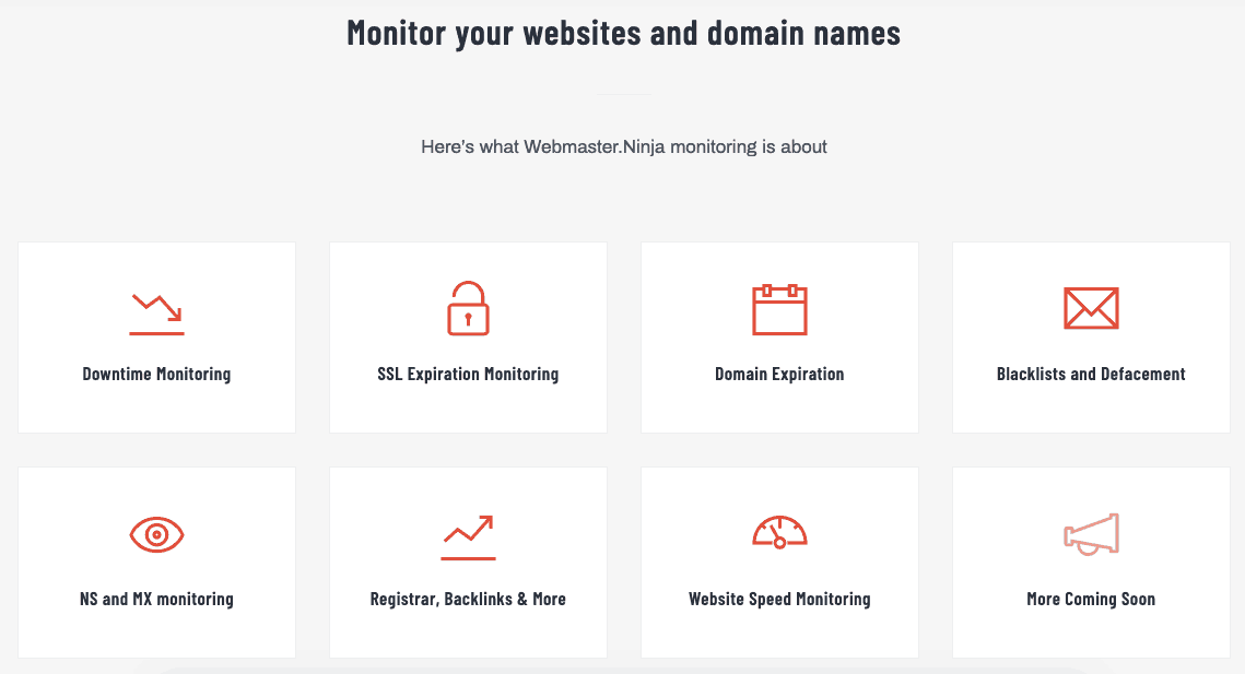 Monitoring Webmaster Ninja