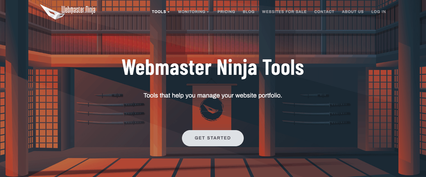 Webmaster Ninja Tools Banner