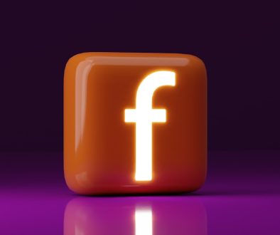 A square button with the letter f on it future influencer, social media success, trending creator, digital growth