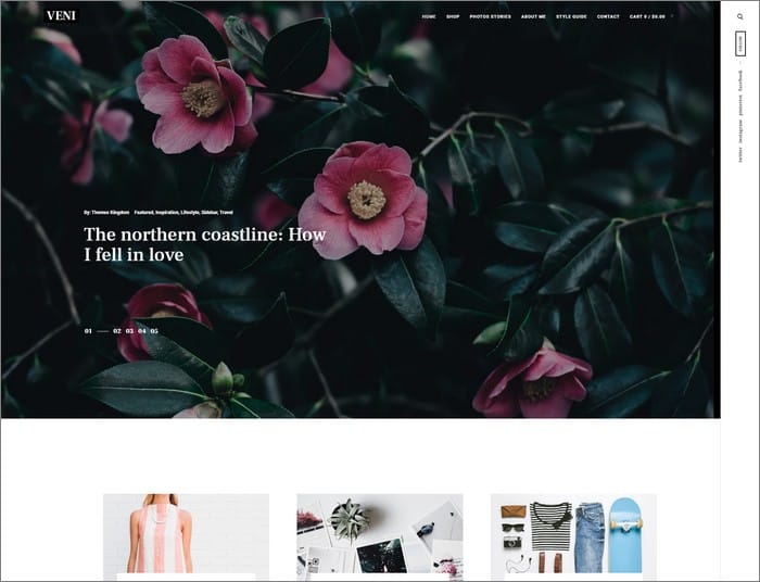 Veni is the best selling WordPress theme in 2019 from Themes Kingdom.