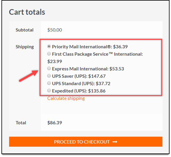 Cart Total