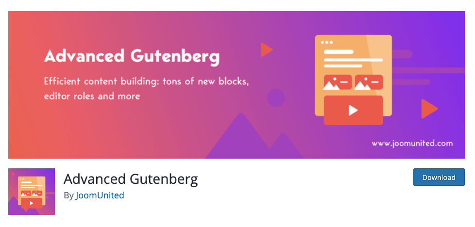 Advanced Gutenberg