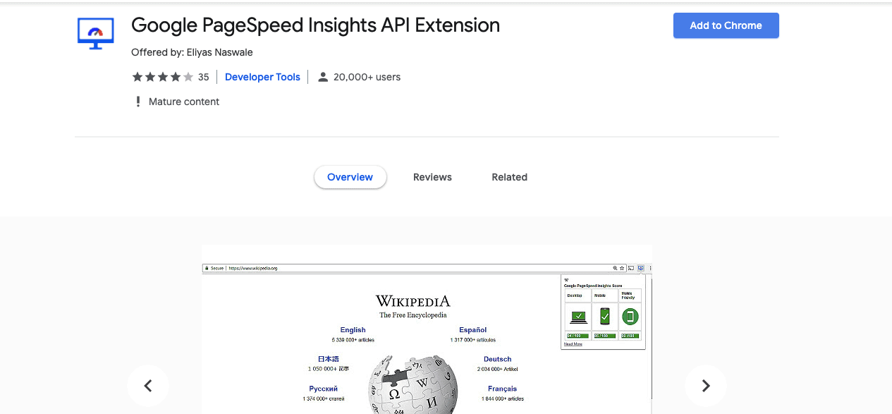 Google Page Speed Insights