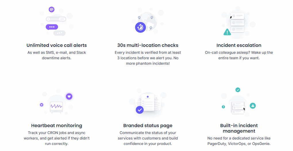 Better Uptime features