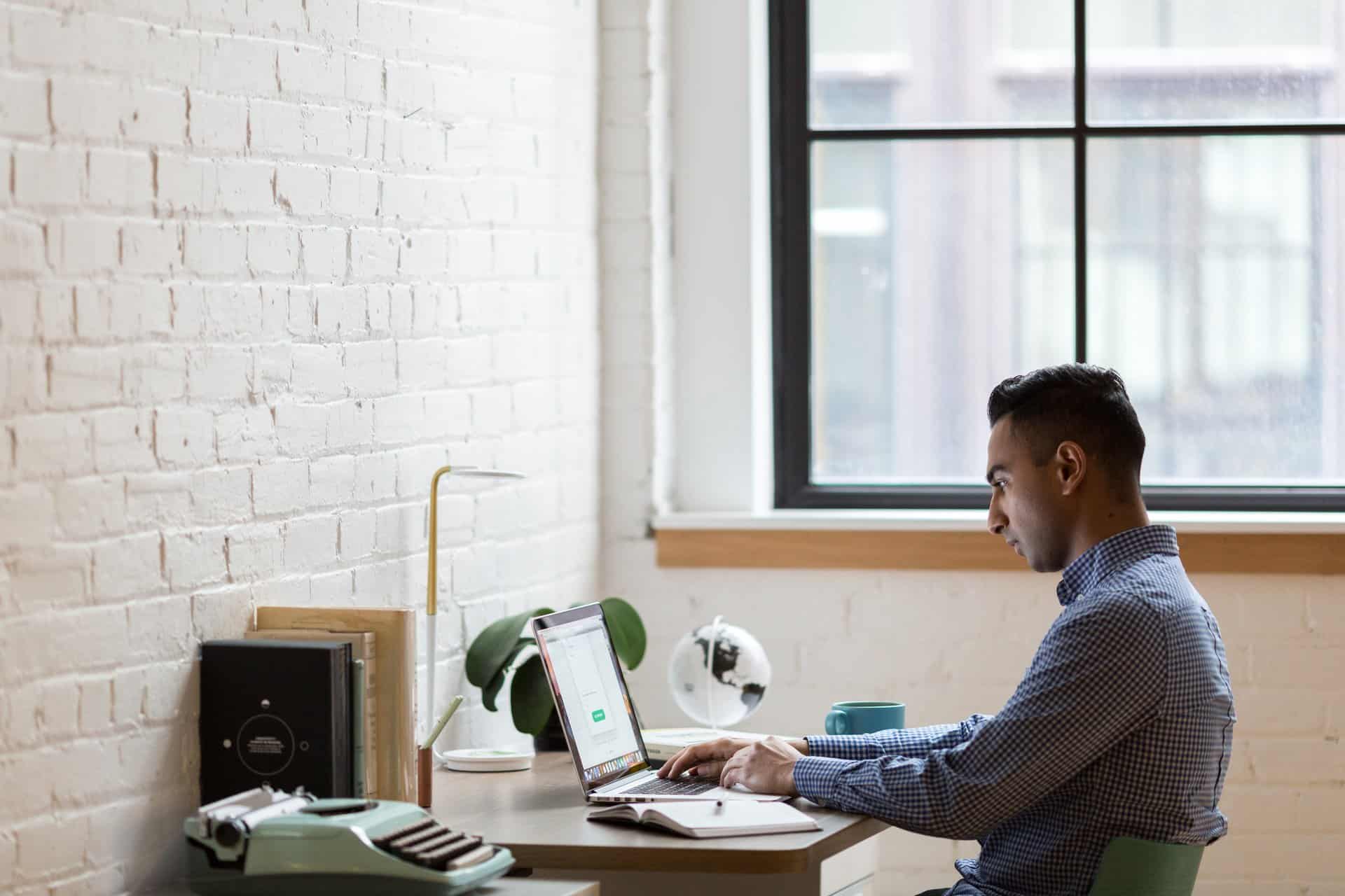 Man working in office