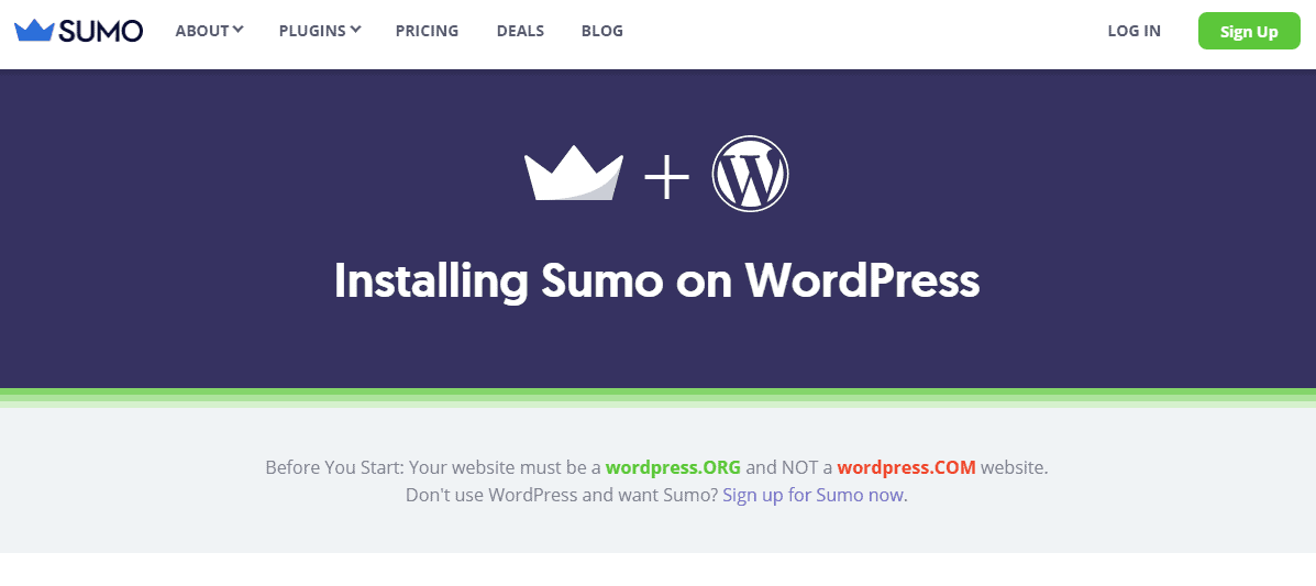 Sumo plugin