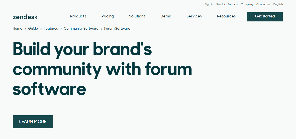 Zendesk's Forum Software