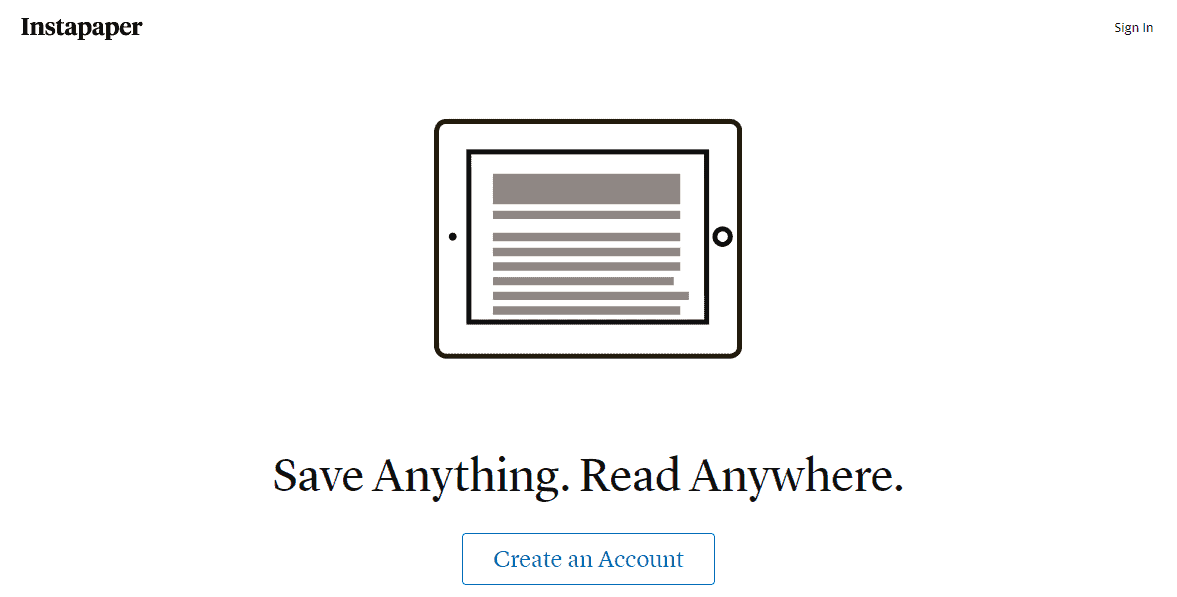 pocket instapaper alternatives