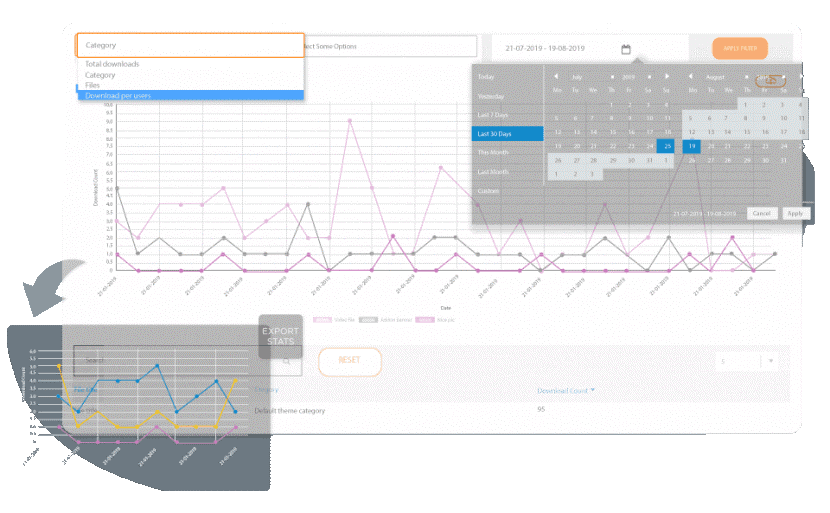 WP File Download default theme