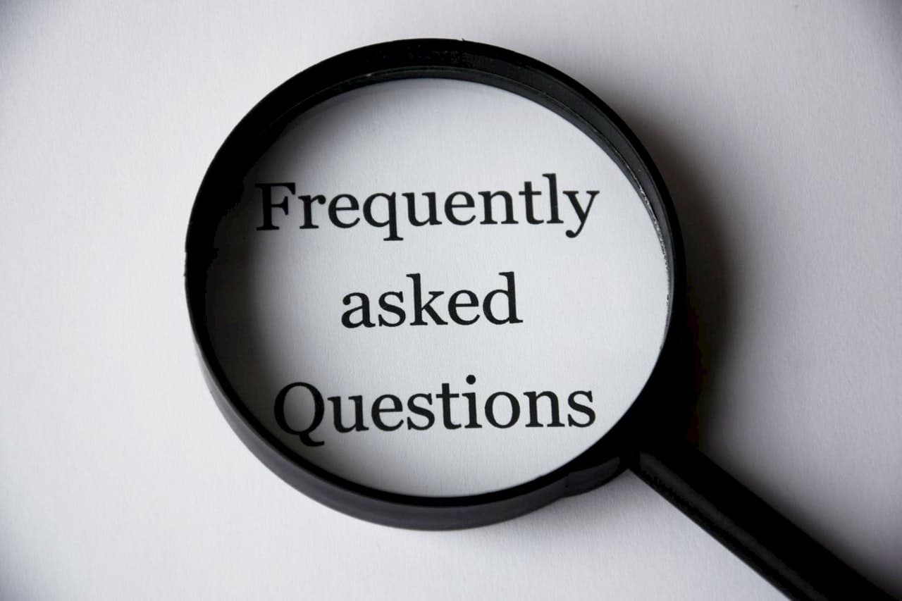 Paper saying frequently asked questions