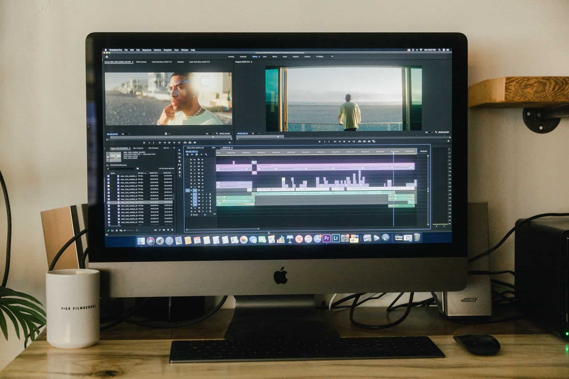 Video editor on Mac PC