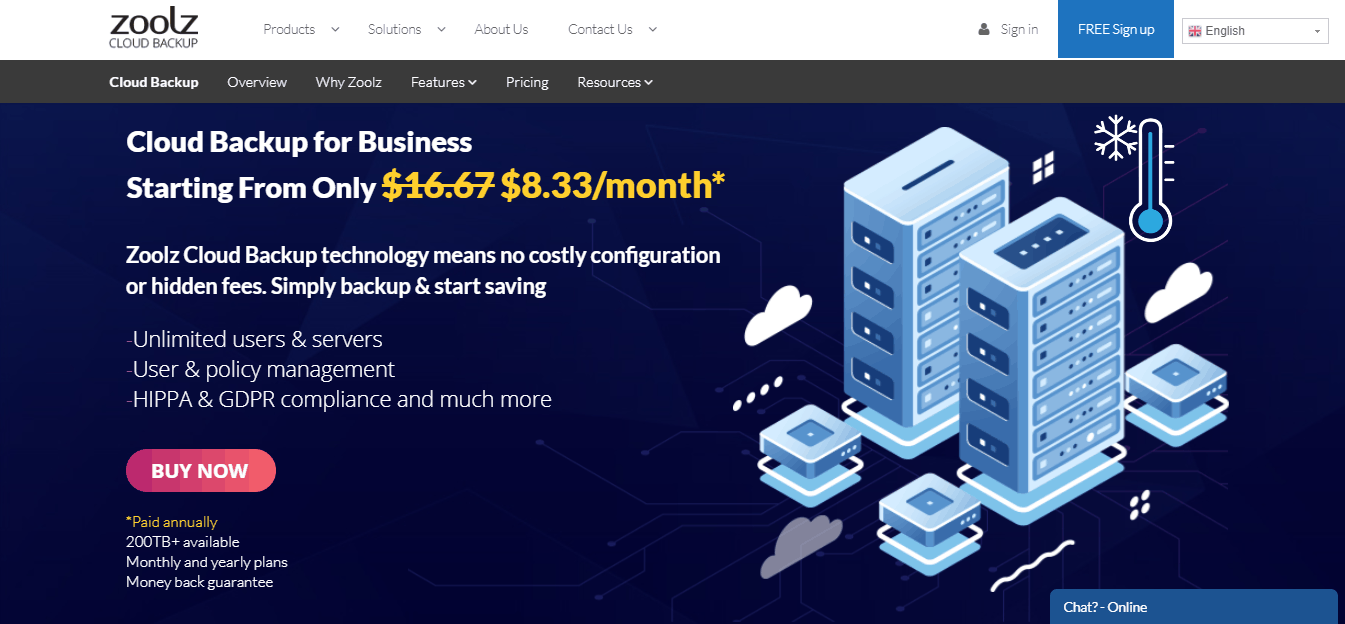 zoolz cloud backup