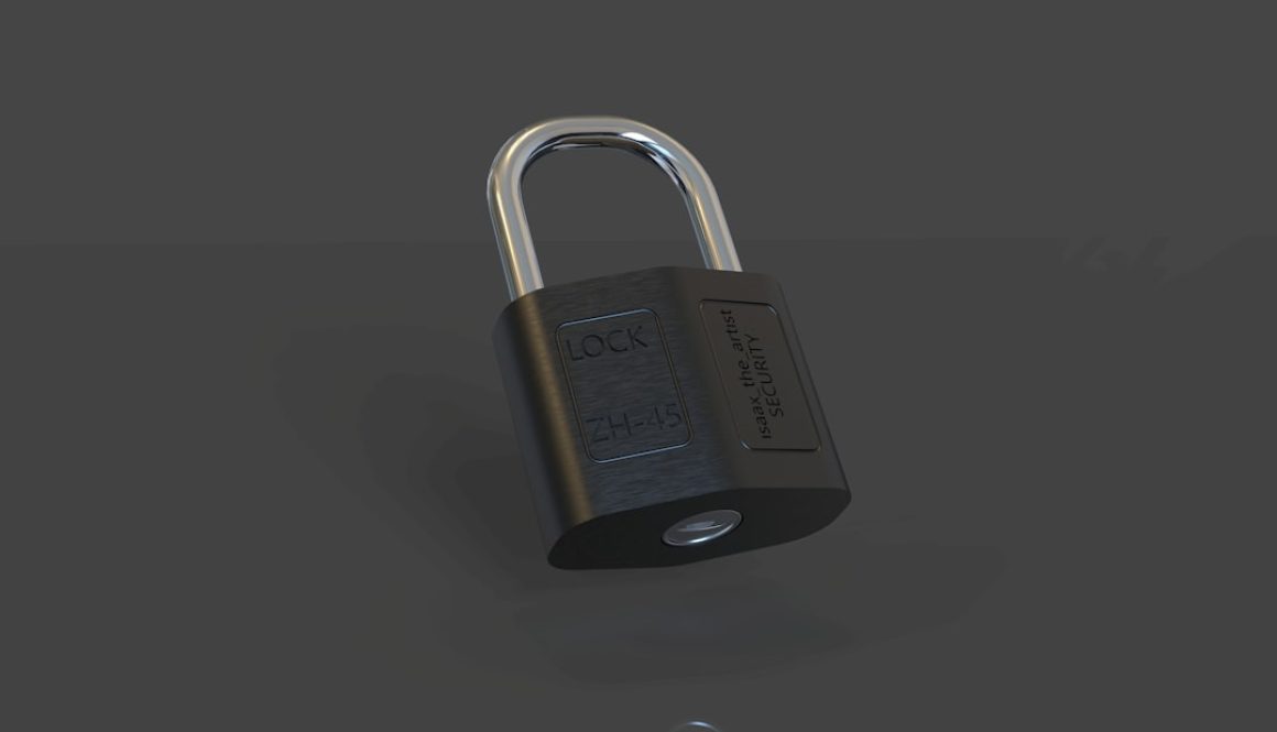 a closed padlock on a black surface wordpress login error, security lockout, failed login