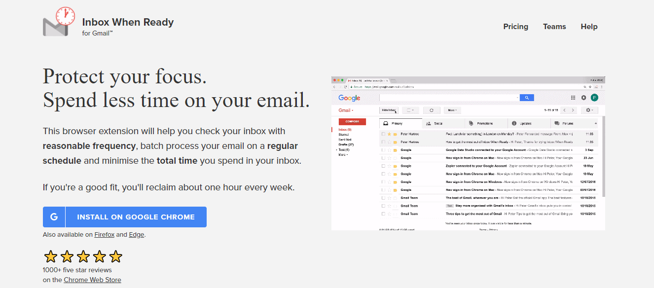 Inbox When Ready