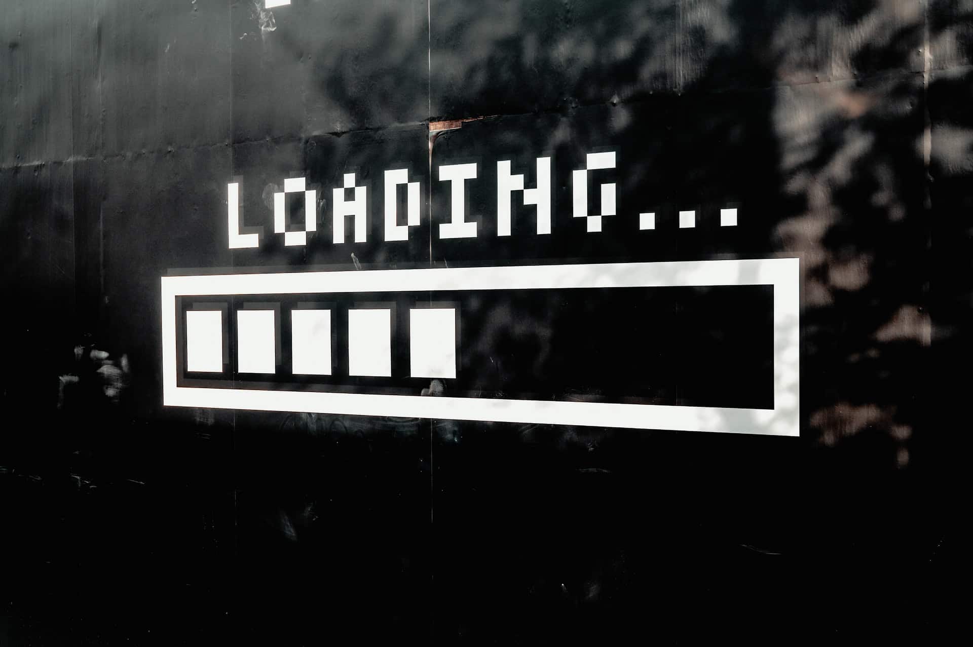 Loading sign