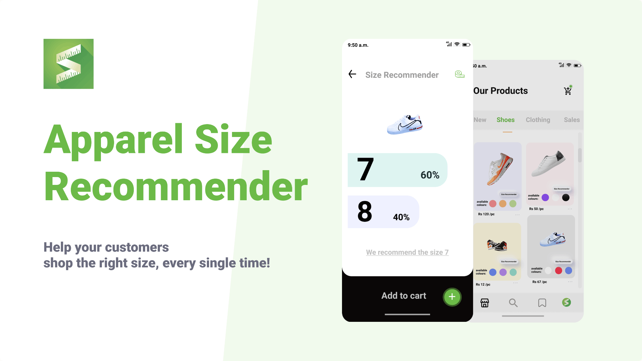 Size recommender