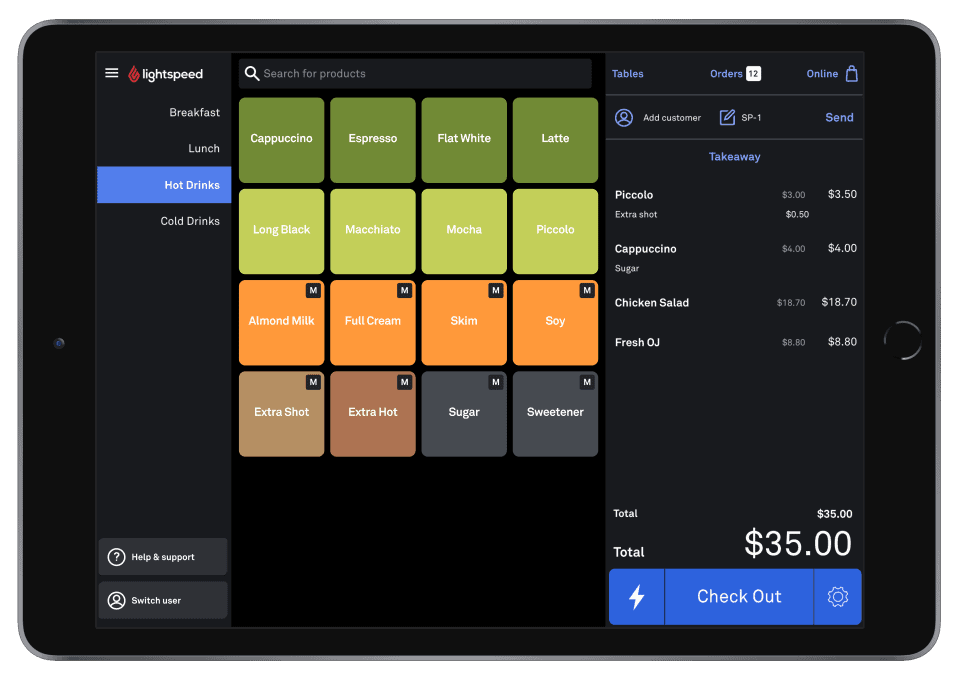 Lightspeed POS integration