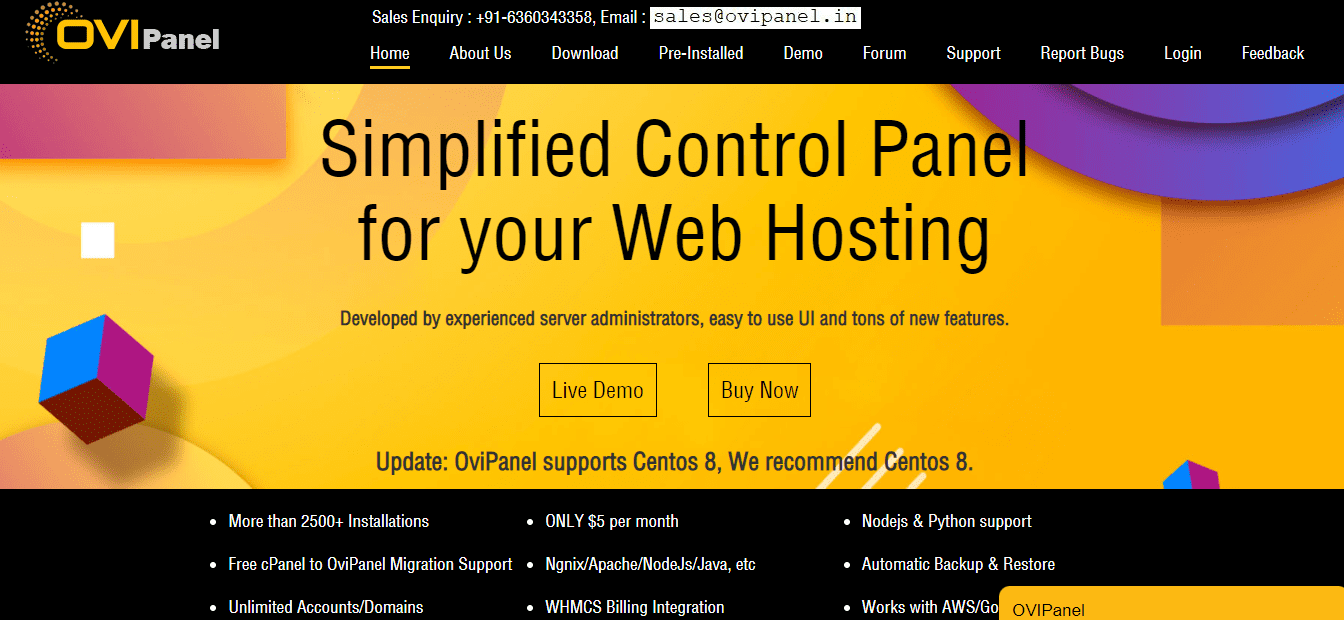 OviPanel