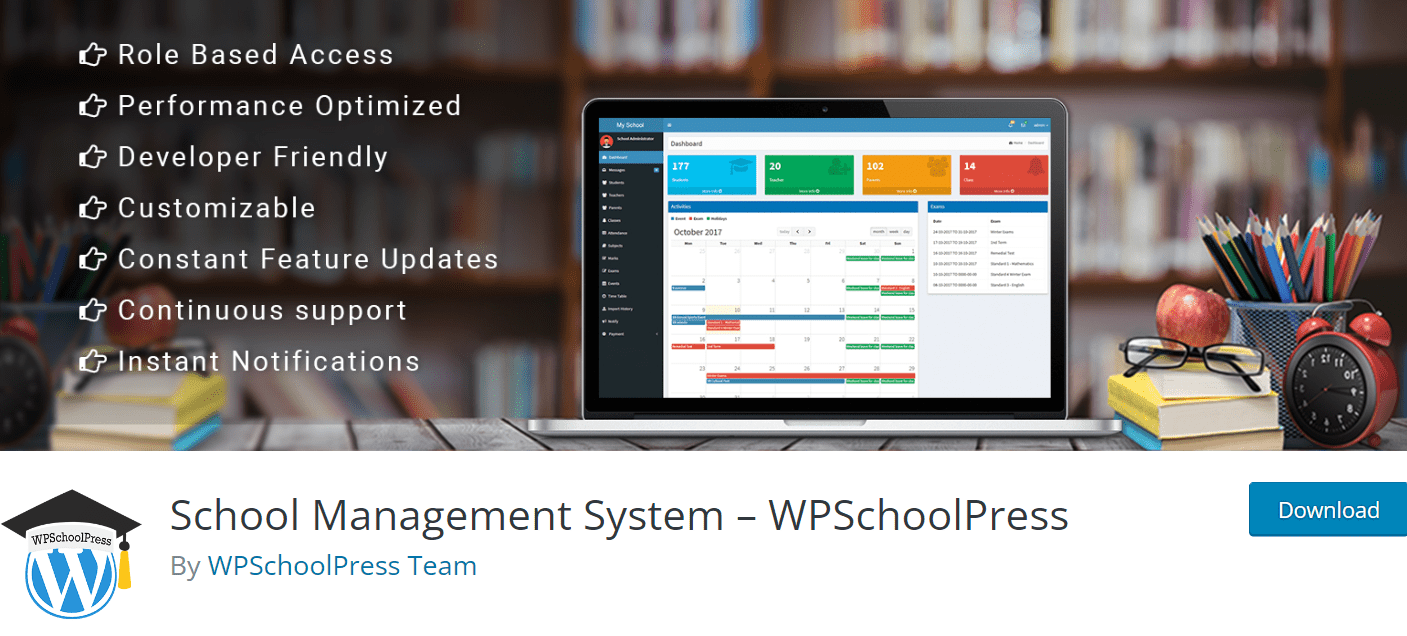 Six Best WordPress School Management Plugins 2023 - WP Newsify 1