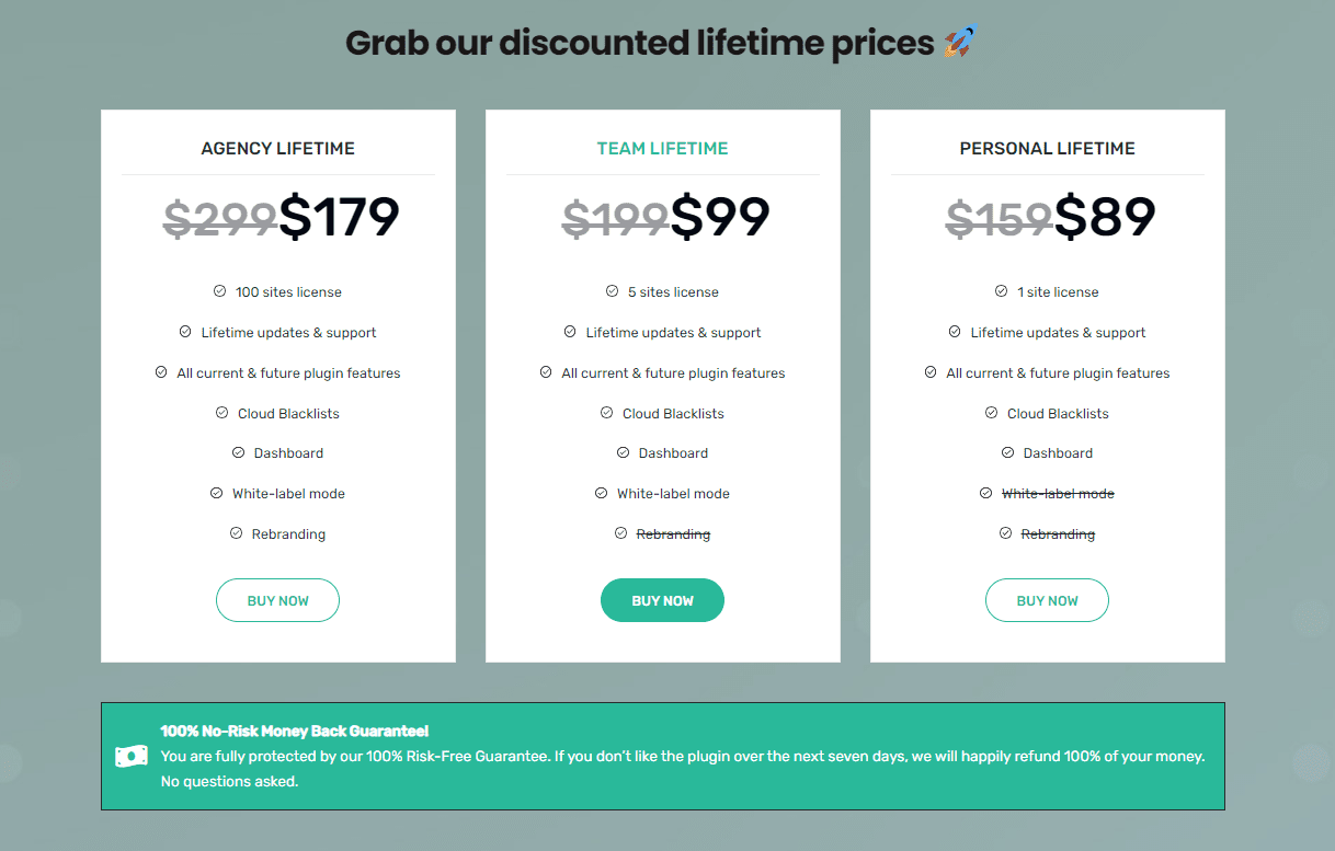 Pricing