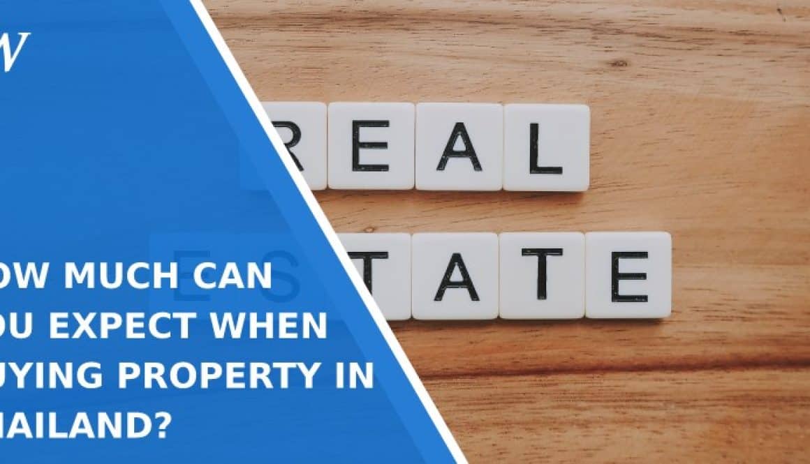 How much can you expect when buying property in Thailand?