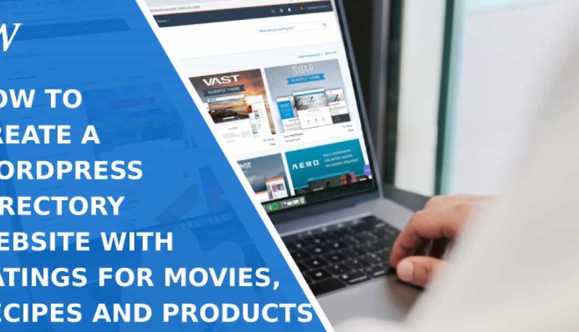 How to create a WordPress directory website with ratings for movies, recipes and products