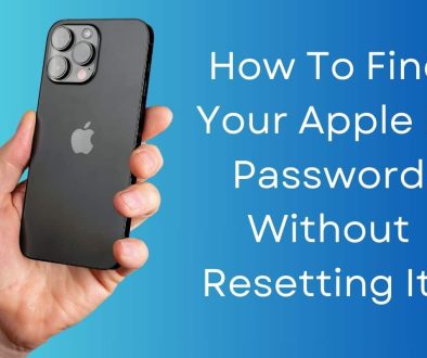 How To Find Your Apple Id Password Without Resetting It?