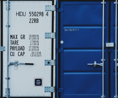 a couple of blue and white shipping containers h264 mp4 comparison diagram, file types, video container codec