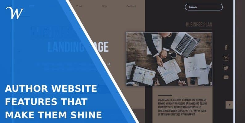 Author Website Features That Make Them Shine