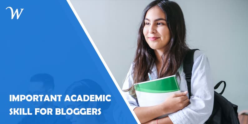 What Was One Important Academic Skill The Blogger Learned?